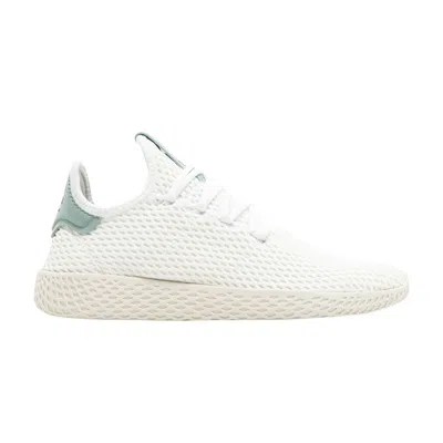 Pre-owned Adidas Originals Adidas Pharrell X Tennis Hu J 'light Green' | White | Kid's Size 9.5