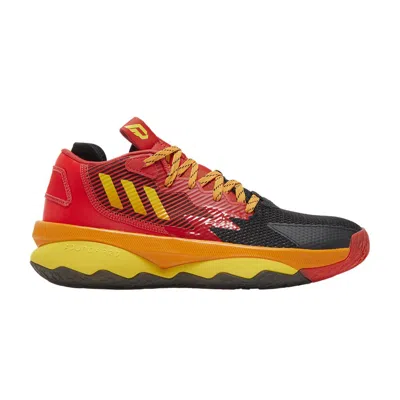 Pre-owned Adidas Originals Adidas Pixar X Dame 8 Big Kid 'mr. Incredible' | Kid's Size 10.5 In Red