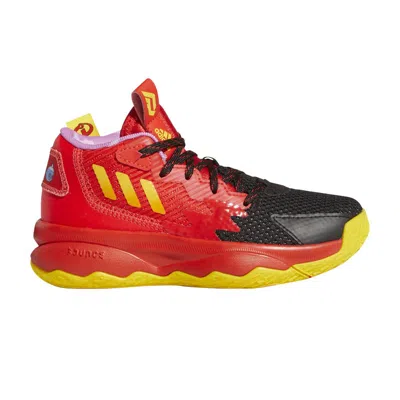 Pre-owned Adidas Originals Adidas Pixar X Dame 8 Little Kid 'jack-jack' | Red | Kid's Size 3