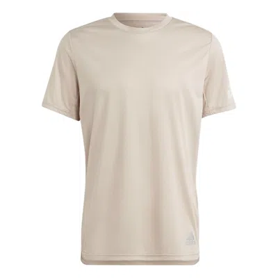 Adidas Originals Adidas Playera Run It T-shirt 'beige' In Neutral