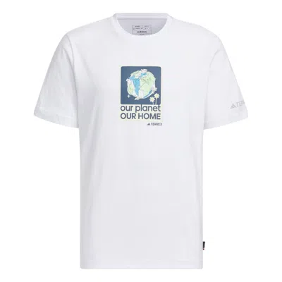 Adidas Originals Adidas Polygiene T-shirt Asia Sizing 'white Teal'