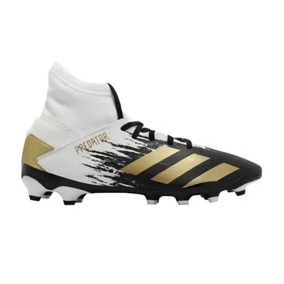 Pre-owned Adidas Originals Adidas Predator 20.3 Mg J 'white Gold Metallic' | Kid's Size 11