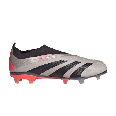 Pre-owned Adidas Originals Adidas Predator 24 Elite Laceless Fg K 'vivid Horizon Pack' | Grey | Kid's Size 6 In Gray