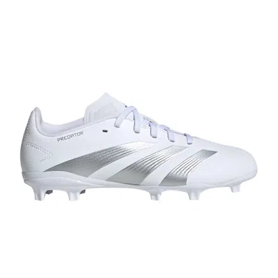 Pre-owned Adidas Originals Adidas Predator 24 League Fg J 'pearlized Pack' | White | Kid's Size 10.5