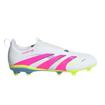 Pre-owned Adidas Originals Adidas Predator 24 League Laceless Fg Mg K 'celestial Victory Pack' | White | Kid's Size 5.5