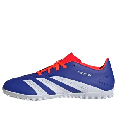 Adidas Originals Adidas Predator Club Turf Boots 'lucid Blue Cloud White Solar Red' In Multi