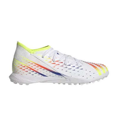 Pre-owned Adidas Originals Adidas Predator Edge.3 Tf J 'al Rihla Pack - White' | Kid's Size 5.5