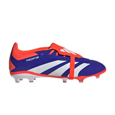 Pre-owned Adidas Originals Adidas Predator Elite Foldover Tongue Fg J 'advancement Pack' | Blue | Kid's Size 4.5