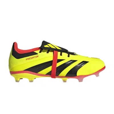 Pre-owned Adidas Originals Adidas Predator Elite Foldover Tongue Fg J 'energy Citrus Pack' | Yellow | Kid's Size 5.5