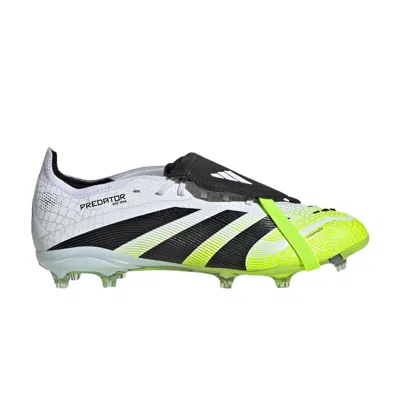 Pre-owned Adidas Originals Adidas Predator Elite Foldover Tongue Fg K 'radiant Blaze Pack' | White | Kid's Size 11.5