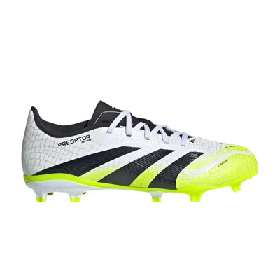 Pre-owned Adidas Originals Adidas Predator League Fg Mg K 'radiant Blaze Pack' | White | Kid's Size 10.5