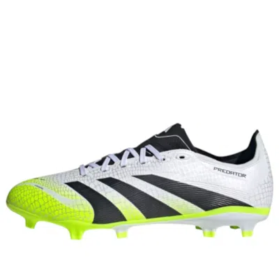 Adidas Originals Adidas Predator League Fg/mg 'cloud White Black Lucid Lemon' In Multi