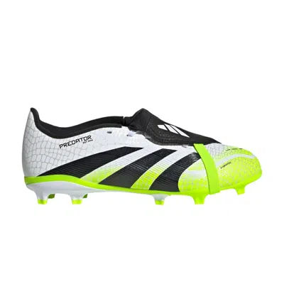 Pre-owned Adidas Originals Adidas Predator League Foldover Tongue Fg Mg K 'radiant Blaze Pack' | White | Kid's Size 4