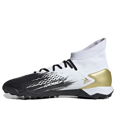 Adidas Originals Adidas Predator Mutator 20.3 Tf 'white Gold Metallic' In Multi