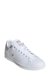 Adidas Originals Adidas Primegreen Stan Smith Sneaker In White/preloved Fig/fig