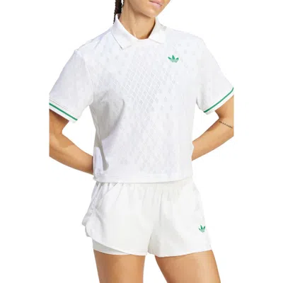 Adidas Originals Adidas Pro Climacool Polo In White