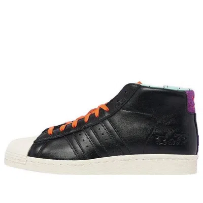 Adidas Originals Mens Adidas Pro Model X The Simpsons (poochie) In Black/white