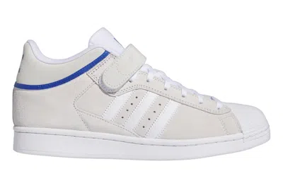 Pre-owned Adidas Originals Adidas Pro Shell Adv Crystal White Cloud White Royal Blue In Crystal White/cloud White/royal Blue