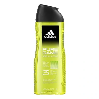 Adidas Originals Adidas Pure Game / Adidas Shower Gel 13.5 oz (400 Ml) (m) In White