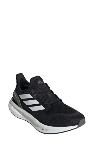 Adidas Originals Adidas Run Falcon 5 Running Shoe In Black/ White/ Grey