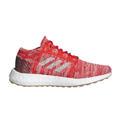 Pre-owned Adidas Originals Adidas Pureboost Go J 'active Red Carbon' | Kid's Size 6.5