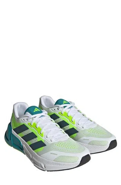 Adidas Originals Adidas Questar 2.0 Running Shoe In Green