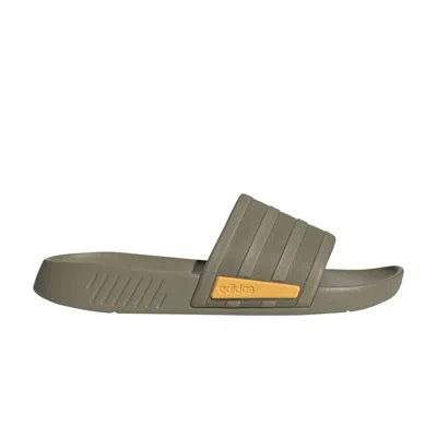 Pre-owned Adidas Originals Adidas Racer Tr Slide 'orbit Green' | Men's Size 8