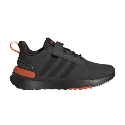 Pre-owned Adidas Originals Adidas Racer Tr21 Little Kid 'carbon Semi Impact Orange' | Black | Kid's Size 1