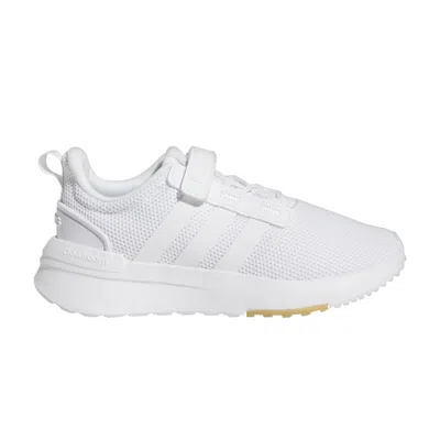 Pre-owned Adidas Originals Adidas Racer Tr21 Little Kid 'white Gum' | Grey | Kid's Size 2.5 In Gray