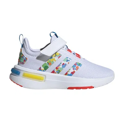 Pre-owned Adidas Originals Adidas Racer Tr23 El Little Kid 'color Pop' | White | Kid's Size 4.5