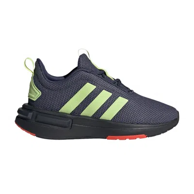 Pre-owned Adidas Originals Adidas Racer Tr23 J 'shadow Navy Pulse Lime' | Blue | Kid's Size 5