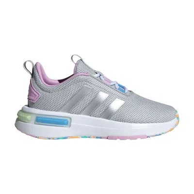 Pre-owned Adidas Originals Adidas Racer Tr23 K 'silver Metallic Bliss Lilac' | Kid's Size 6.5