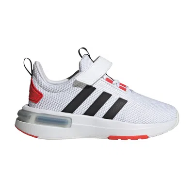 Pre-owned Adidas Originals Adidas Racer Tr23 K 'white Black Bright Red' | Kid's Size 2.5