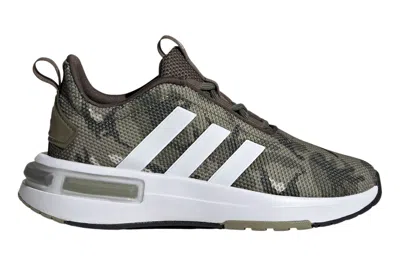 Pre-owned Adidas Originals Adidas Racer Tr23 Olive Strata Cloud White Shadow Olive (gs) In Olive Strata/cloud White/shadow Olive