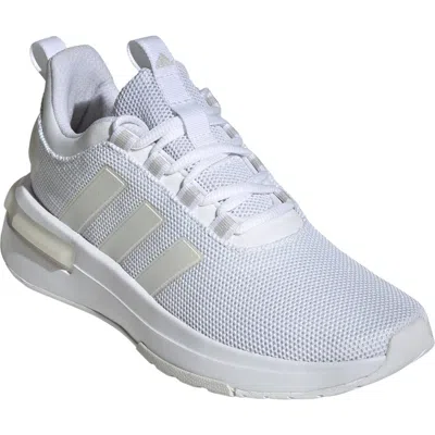 Adidas Originals Racer Tr23 Running Sneaker In White/ Zero Metallic/ Grey