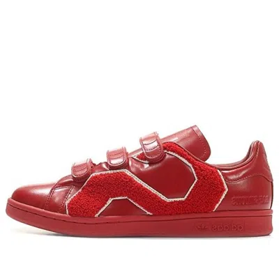 Adidas Originals Adidas Raf Simons X Stan Smith Comfort Badge 'power Red'