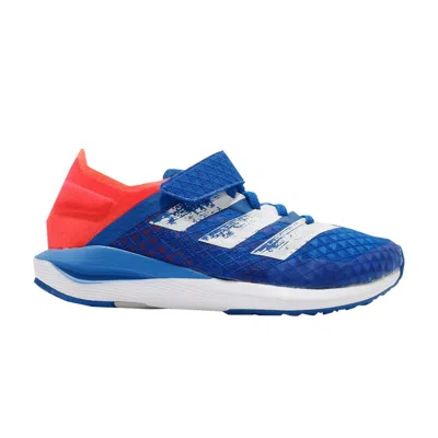 Pre-owned Adidas Originals Adidas Rapidafaito Summer.rdy J 'glow Blue Red' | Kid's Size 12.5