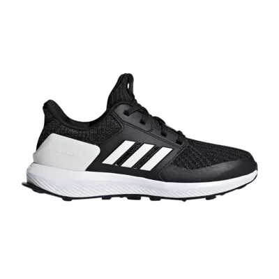 Pre-owned Adidas Originals Adidas Rapidarun Knit J 'core Black' | Kid's Size 11