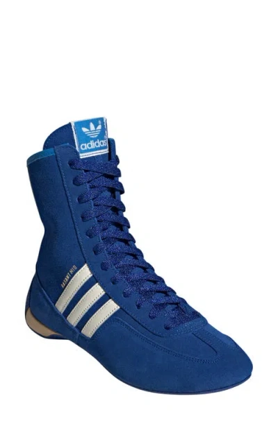 Adidas Originals Adidas Rasant Mid Sneaker In Royal Blue/white/bluebird