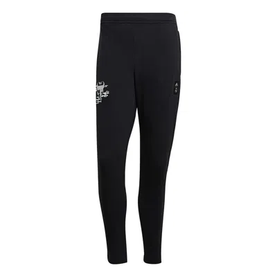 Adidas Originals Adidas Real Cny Sw Pnt Real Madrid Soccer Trousers For Men Black