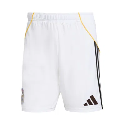 Pre-owned Adidas Originals Adidas Real Madrid 25/26 Home Shorts 'white' | Men's Size M