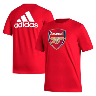 Adidas Originals Adidas Red Arsenal Crest T-shirt