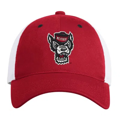 Adidas Originals Adidas Red Nc State Wolfpack Mascot Slouch Trucker Adjustable Hat