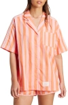 Adidas Originals Adidas Resort Cotton Button-up Shirt In Multi