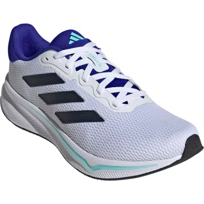 Adidas Originals Adidas Response Sneaker In White/aurora Ink/flash Aqua