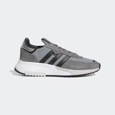 Adidas Originals Adidas Retropy F2 Gw0507 Women's Gray/black Suede Running Sneaker Shoes Nr3348 In Grey