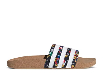 Adidas Originals Adidas Rich Mnisi X Adidas Wmns Adilette Slide 'roses' In Black