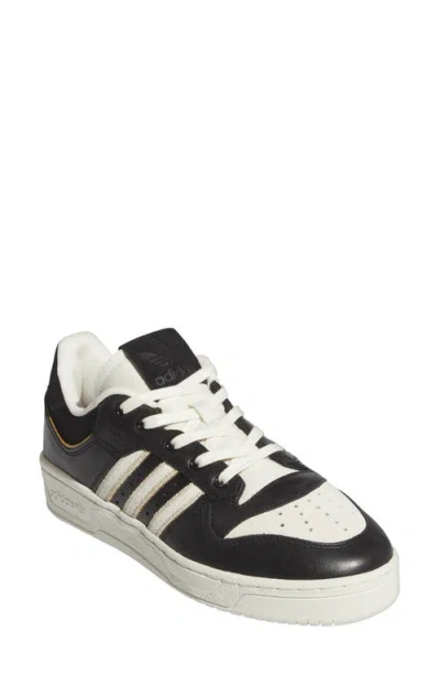 Adidas Originals Adidas Rivalry 86 Low Sneaker In Black/ivory/mesa