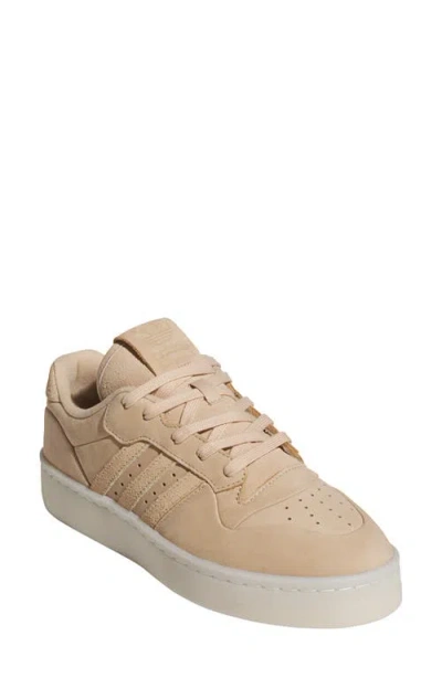 Adidas Originals Adidas Rivalry Low Sneaker In Beige/beige/cream White