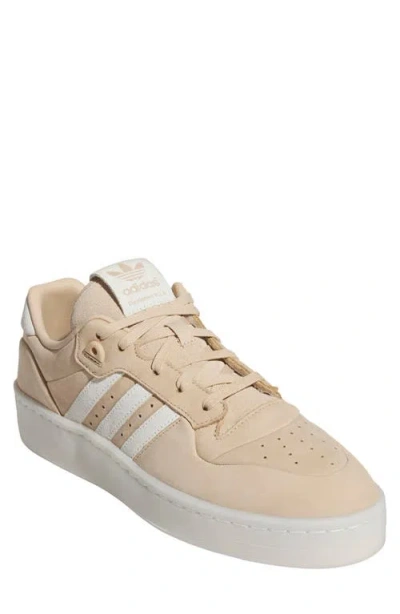Adidas Originals Adidas Rivalry Lux Low Top Basketball Sneaker In Neutral